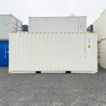 CONTENEDOR MARITIMO DE 20 PIES HC BlANCO ( SEMINUEVO) - Imagen 2