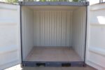 CONTENEDOR MARITIMO 10ftx8ft (NUEVO) Gris - Imagen 2