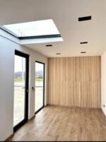 Contenedor de oficina de bungalow de 20 pies