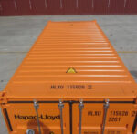 CONTENEDOR MARITIMO DE 20 PIES NARANJA - NUEVO - Imagen 4